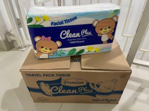 tisu clean plus 1000 sheet 2 ply